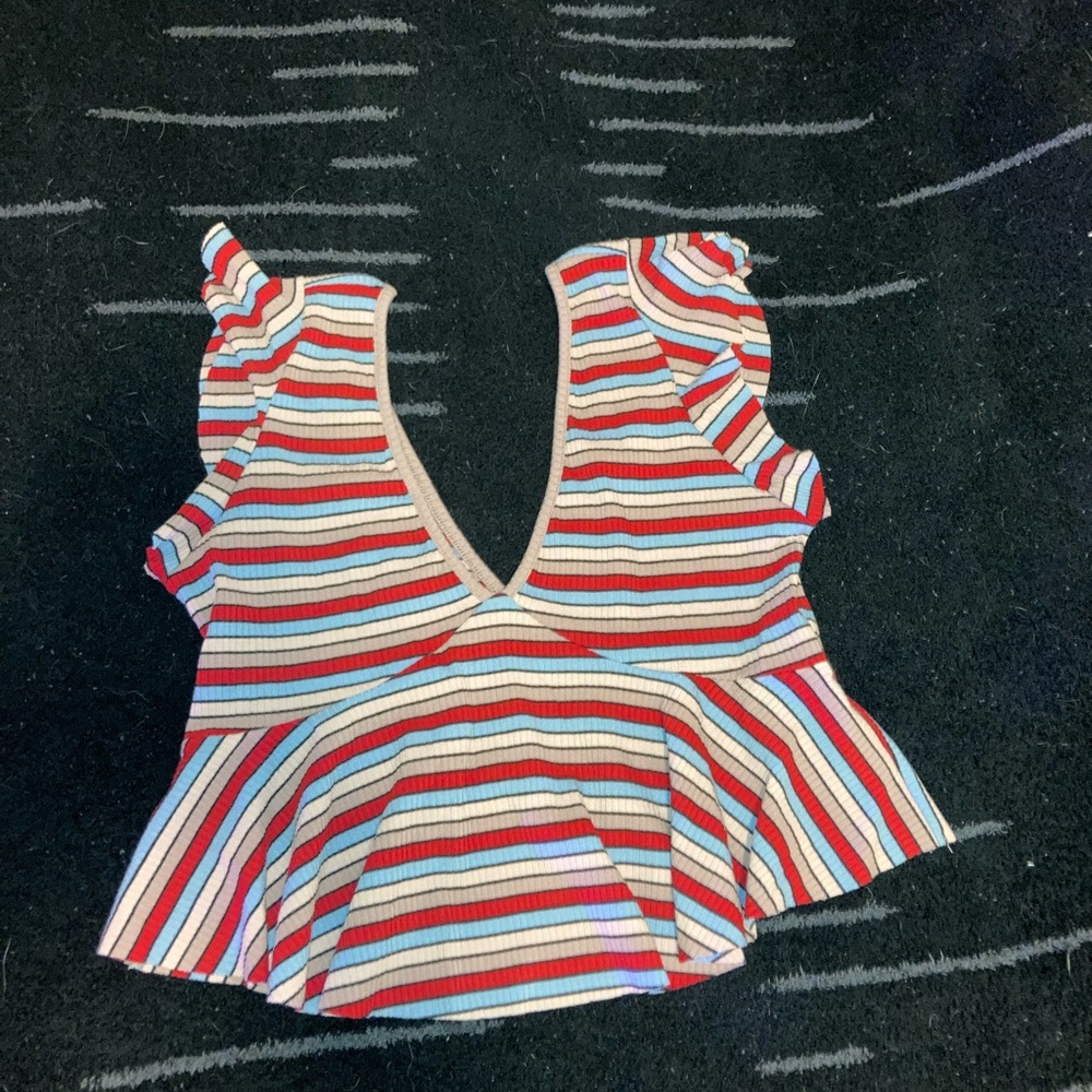 Wild fable multicolor top
